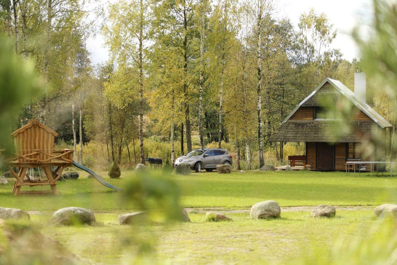 Kalniaus-Sodyba Villa Barkellai Exterior photo